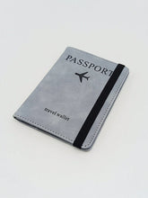 Slim Leather Travel Passport Wallet