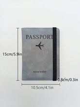 Slim Leather Travel Passport Wallet