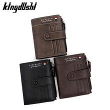 Business Class Short Leather Wallet