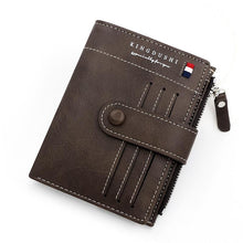 Business Class Short Leather Wallet
