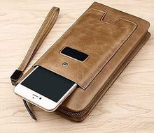 Luxury Zipper Wallet (Card Holder With Phone Pocket)