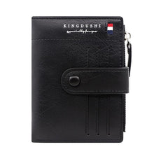 Business Class Short Leather Wallet