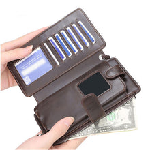 New Genuine Long Leather Wallet (Kangaroo)