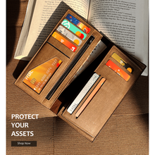 Legacy Luxe Trifold Long Imported Wallet