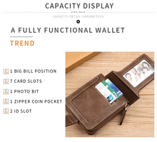Premium Leather Zipper Wallet