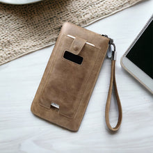 Luxury Zipper Wallet (Card Holder With Phone Pocket)