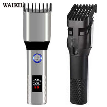 LCD Display Professional Rechargeable Hair Clippers for Men.