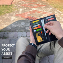 Men's RFID Imported Branded Slim Wallet (Buy 1 Get 1 Free)