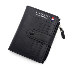 Business Class Short Leather Wallet
