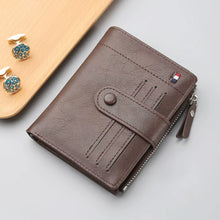Business Class Short Leather Wallet