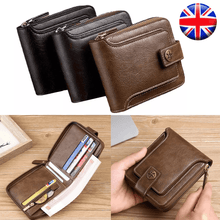 Premium Leather Zipper Wallet