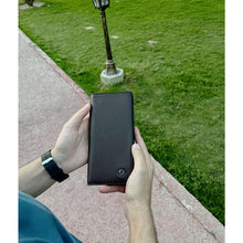 Genuine Long  Leather Billfold Wallet For Cash & Cards