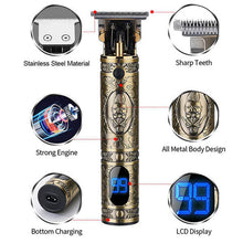 Professional LCD Rechargeable Shaver