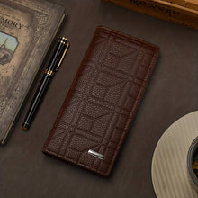 Men's Patterned Trifold Wallet