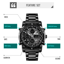 Original Skimi Branded Dual Time Multifunctional Watch