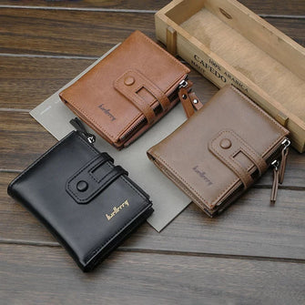 Original Buffalo Leather Trifold Wallet (Premium Crafted)