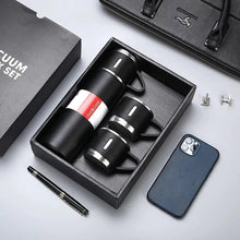 Stainless Steel Vacuum Flask Hot & Cold Thermos Bottle Set