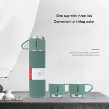 Stainless Steel Vacuum Flask Hot & Cold Thermos Bottle Set
