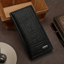 Men's Patterned Trifold Wallet