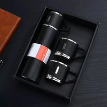 Stainless Steel Vacuum Flask Hot & Cold Thermos Bottle Set