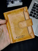 Original Buffalo Leather Fold Wallet For Cash & Cards