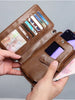 New Genuine Long Leather Wallet (Kangaroo)