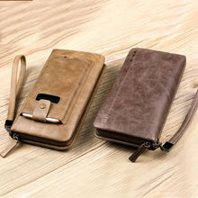 Luxury Zipper Wallet (Card Holder With Phone Pocket)