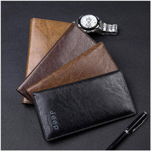 Jeep Imported Branded Leather Wallet (Buy 1 Get 1 Free)