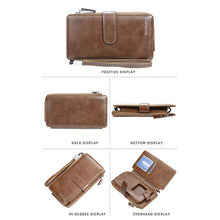 New Genuine Long Leather Wallet (Kangaroo)
