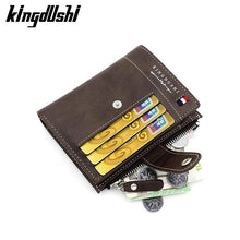 Business Class Short Leather Wallet