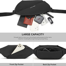 Oxford Chest Fanny pack for men "SUNAN" Waterproof