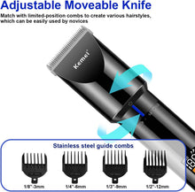 Original Kemei Black Hair Clippers for Men ( Imported )