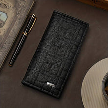 Men's Patterned Trifold Wallet