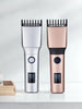 LCD Display Professional Rechargeable Hair Clippers for Men.