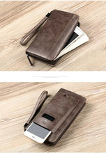 Luxury Zipper Wallet (Card Holder With Phone Pocket)