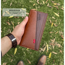 New Long Horse Leather Wallet ( Imported )