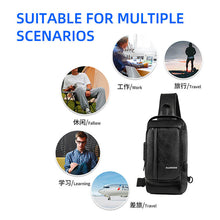 Fashion Leather Men's Shoulder Bags