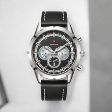 Men's Luxury Classic Quartz Watch with Chronograph, Calendar & Luminous Features