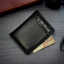 New Balisi Short Zipper Leather Wallet