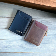 New Balisi Short Zipper Leather Wallet