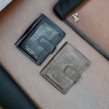 Original Buffalo Leather Fold Wallet For Cash & Cards