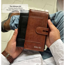 Imperial Zip Leather Wallet