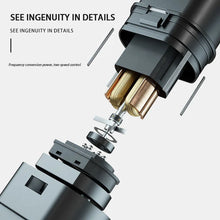 LCD Display Professional Rechargeable Hair Clippers for Men.