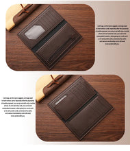 New Genuine Long Leather Wallet