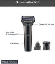 Daling 3in1 Professional Rechargeable Shaver(Imported)