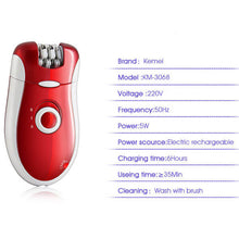 Kemei Women Epilator (3 in 1)