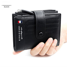 Business Class Short Leather Wallet