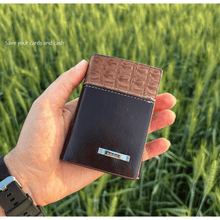 Imported Balebaily Crocodile Leather Wallet