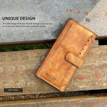 Original Balisi Genuine Leather Long Wallet