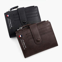 Business Class Short Leather Wallet